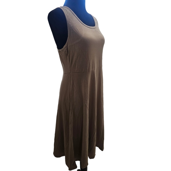 NWT Fit & Flare Racerback Tank Dress Large - Picture 2 of 6